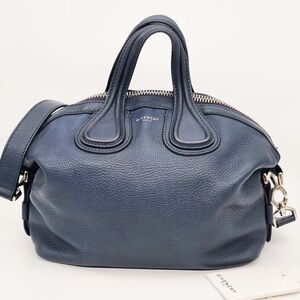 Givenchy Pebled Calfskin Nightingale Blue
